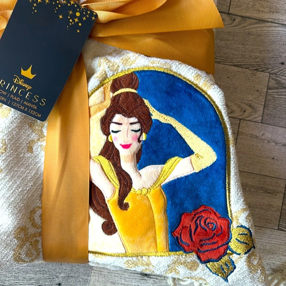 Disney Parks Belle Princess Spotlight Collection Blanket